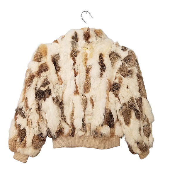 🔥NEW🔥 Baby Phat Fur Rabbit Coat Jr Size Medium - Picture 2 of 16